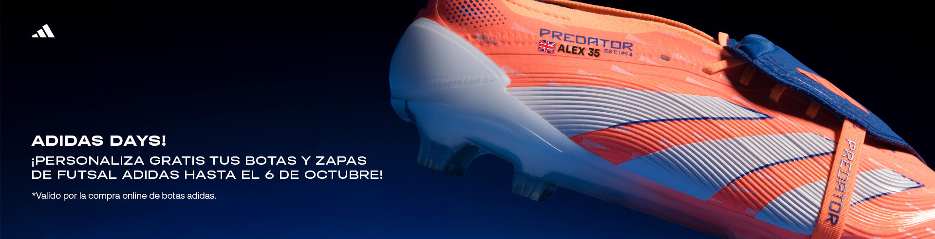 promo adidas perso gratis oct 2025 es