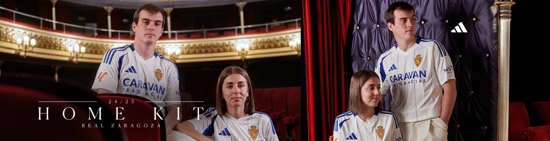 real zaragoza new home kit 24 25 julio 2024