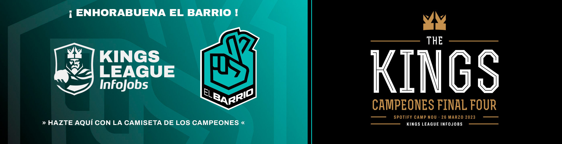 EL BARRIO CAMPEÓN KINGS LEAGUE
