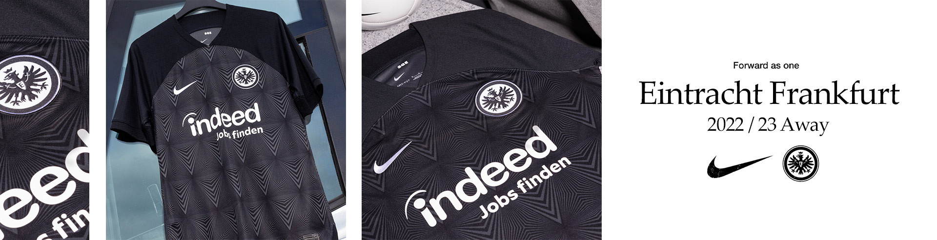 NIKE EINTRACHT FRANKFURT NEW AWAY KIT 2022 23 JULIO 2022 DE