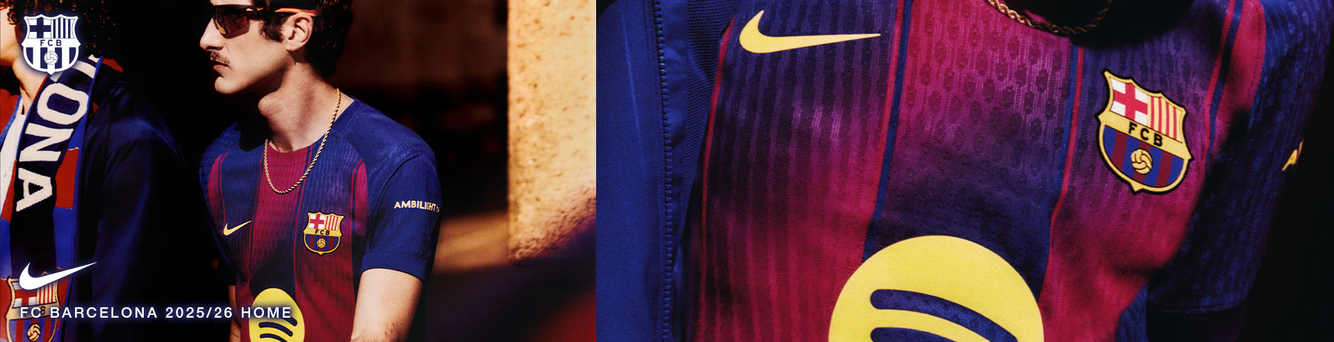 nike fc barcelona home kit 25 26 (es)