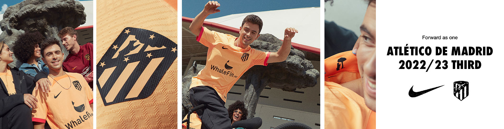 NIKE ATLETICO DE MADRID THIRD KIT 2022