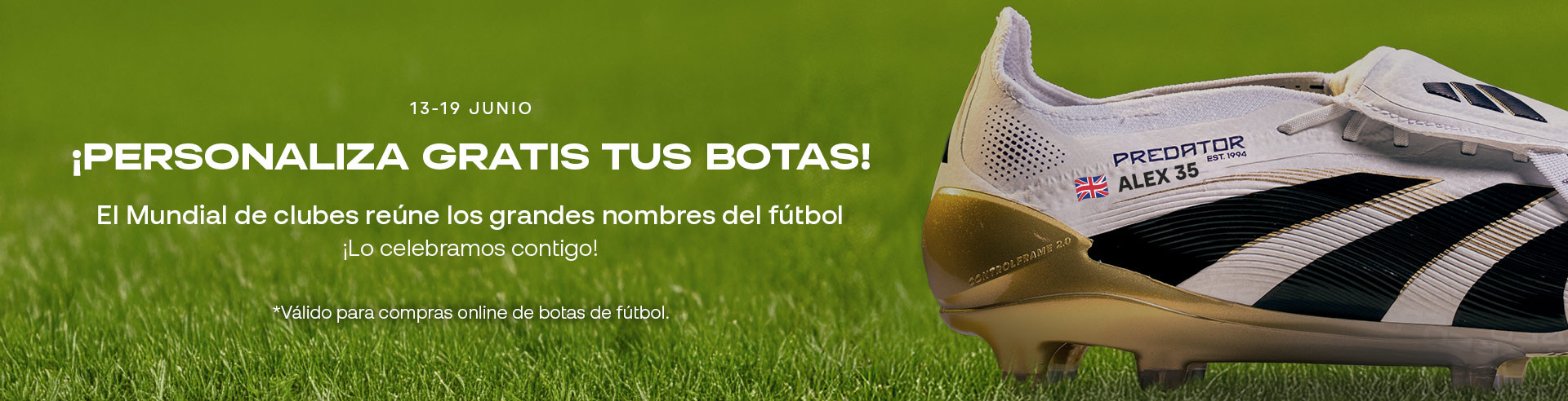 promo personalizaciones gratis en botas es