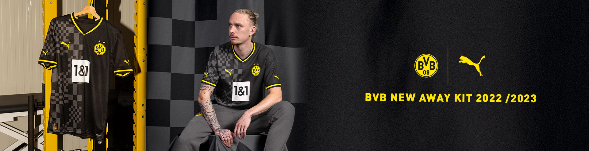 PUMA BVB 09 NEW AWAY KIT 2022 23 JULIO 2022 DE