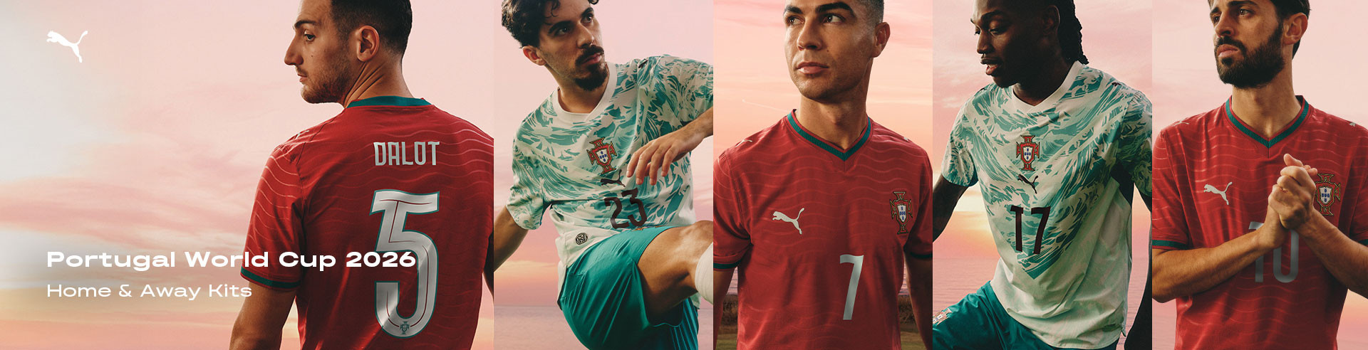 puma portugal home&away world cup 2026 pt