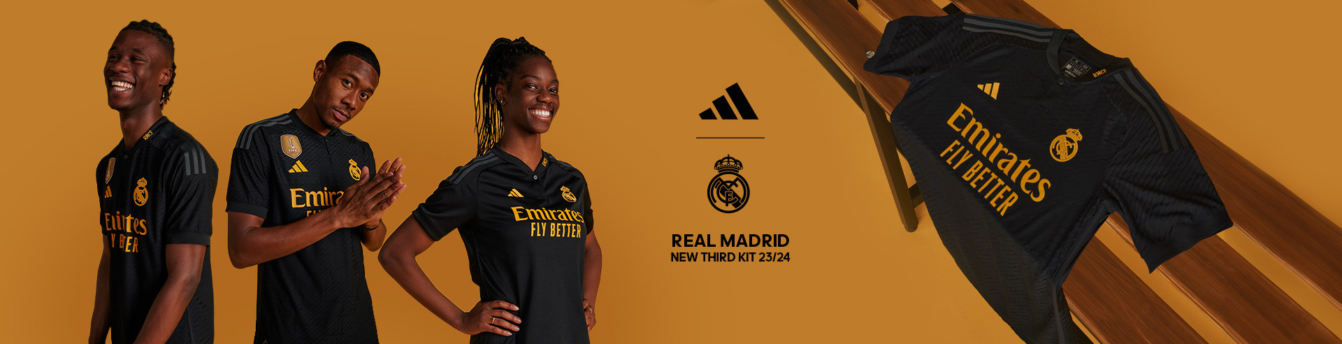 Adidas Real Madrid Third Kit 23/24 ALL