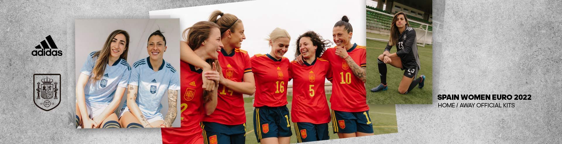 ADIDAS SPAIN WOMEN EURO 2022 OFFICIAL KITS ABRIL 2022