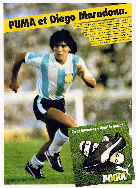 post card Maradona_Puma.webp