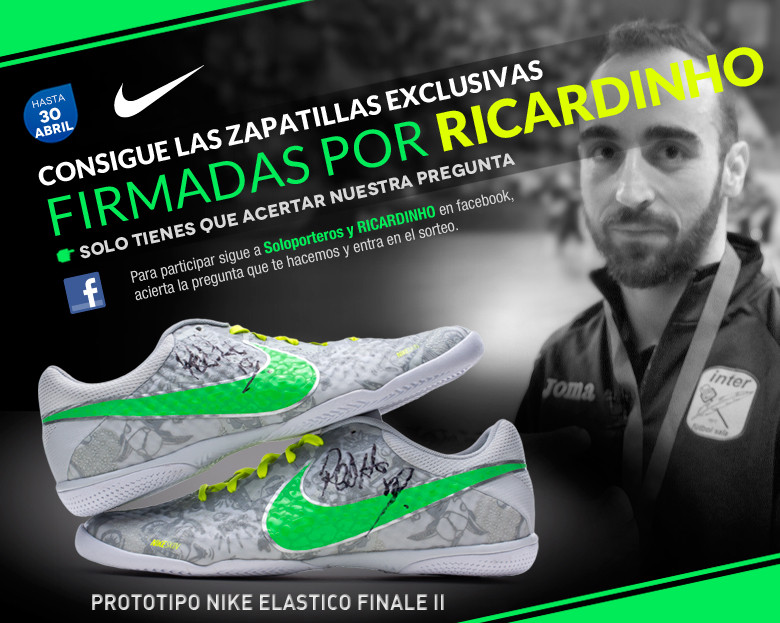 Concurso: Prototipo Nike firmado por Ricardinho Blogs - Fútbol Emotion