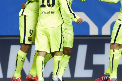 Leo Messi estrena Trusox frente al Atlético de Madrid