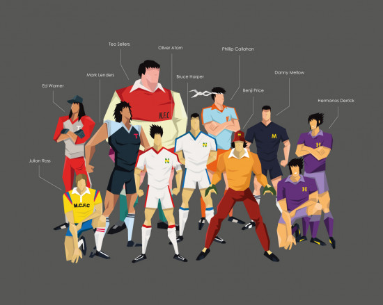 personajes de Campeones en la vida - Blogs - Fútbol Emotion