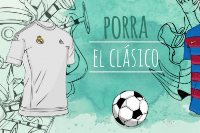 PORRA para El Clásico: FC Barcelona vs. Real Madrid