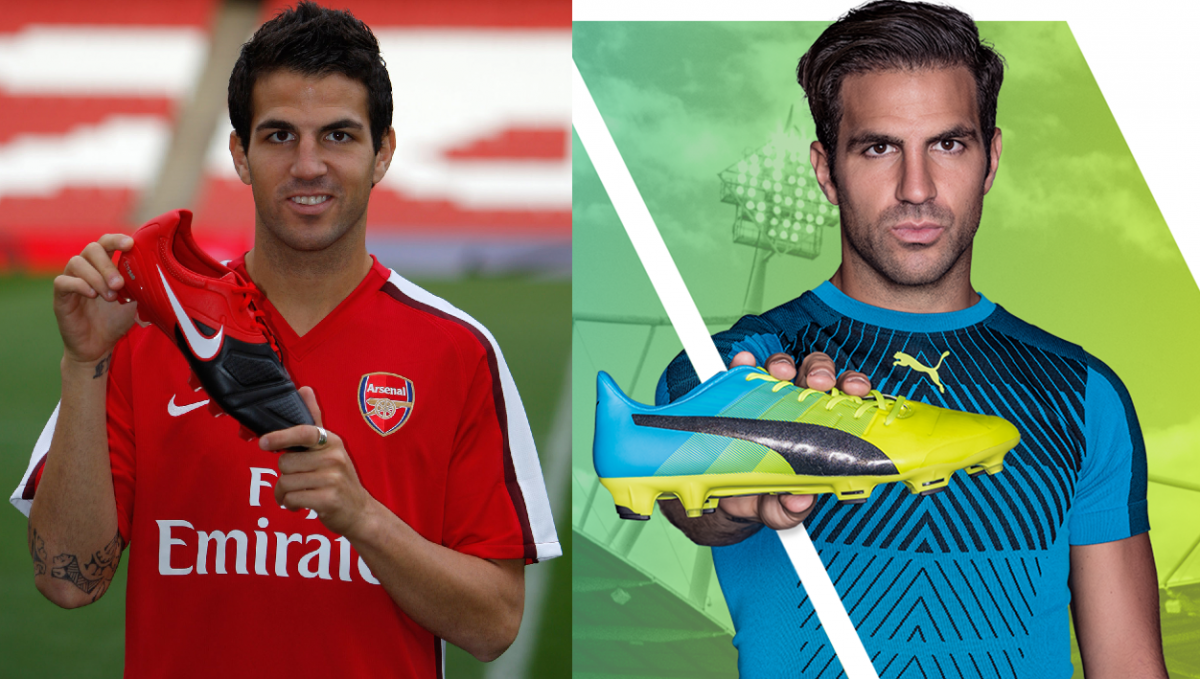 10 Jugadores que cambiaron de marca de botas - Blogs - Fútbol Emotion