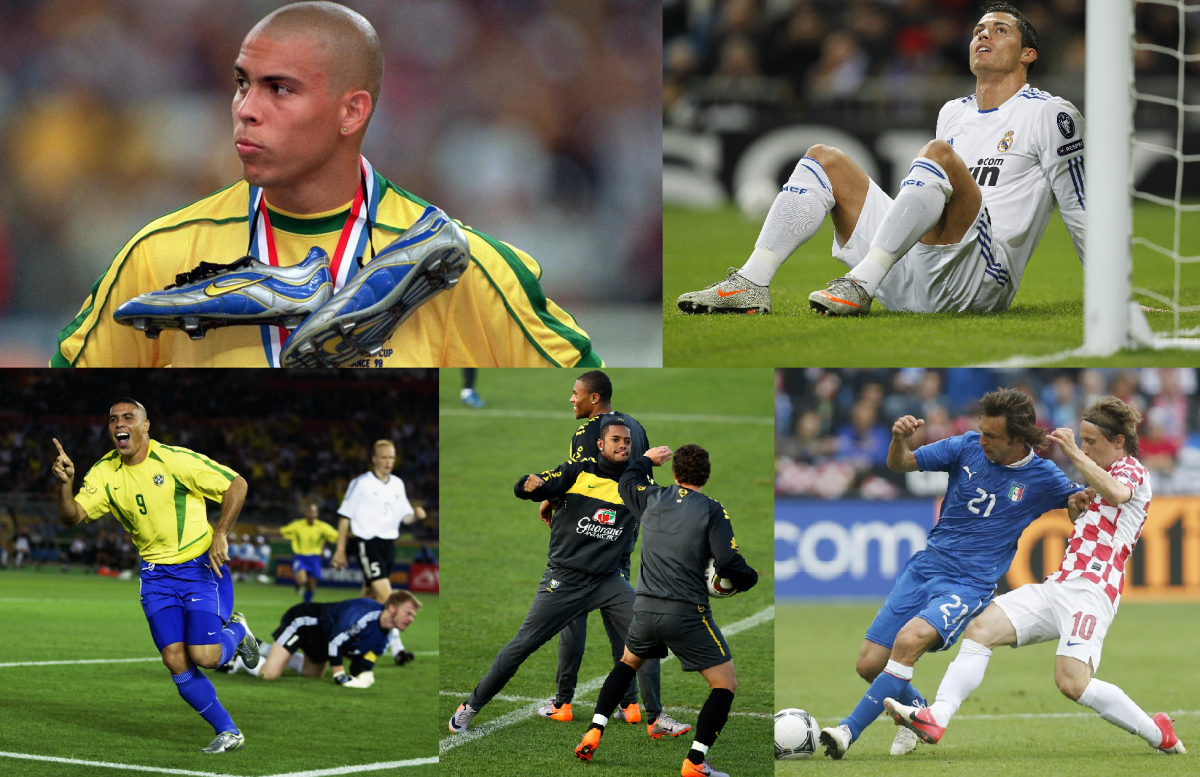 nike tiempo ronaldo nazario