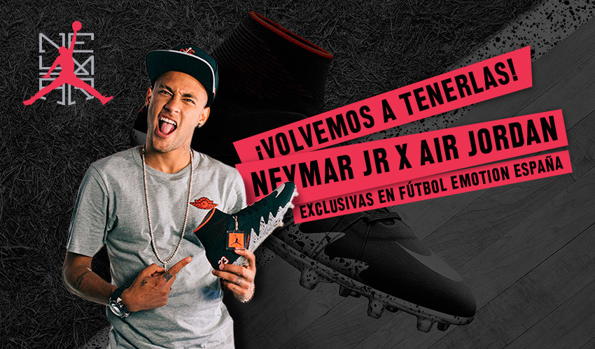 proposición interior pacífico Nuevas botas Nike Hypervenom Neymar jr X Air Jordan - Blogs - Fútbol Emotion