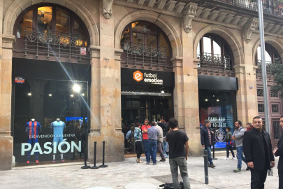 Nueva Tienda Fútbol Emotion en Barcelona