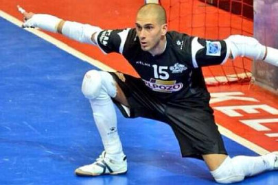 Ejercicio de entrenamiento de porteros de fútbol sala nº4