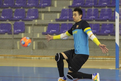 Ejercicio de entrenamiento de porteros de fútbol sala nº 5