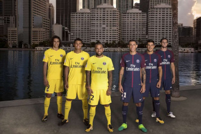 Las camisetas del PSG para la temporada 2017 - 2018