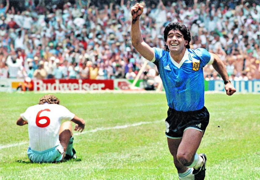 post card Camiseta-argentina-mundial-1986.webp
