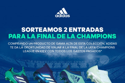 Viaja junto adidas a la Final de la Champions