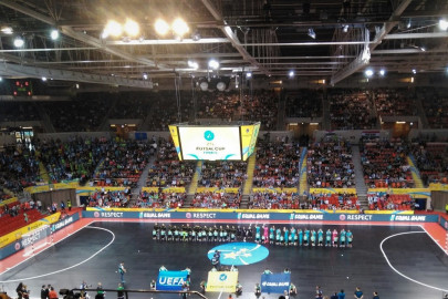 Las zapatillas de la final de la UEFA Futsal Cup 2018