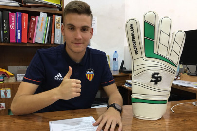 Vicent Gil, el futuro de la portería del Valencia