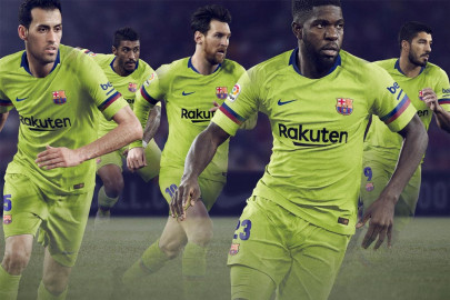 Equipamento alternativo FC Barcelona 2018/19