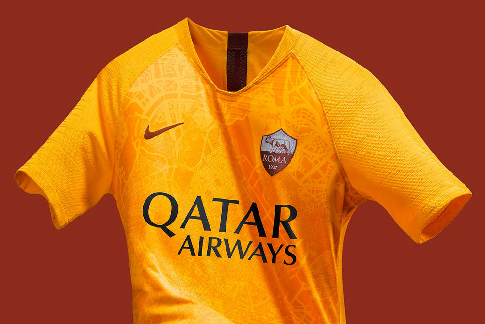 La splendida terza maglia della Roma 2018/2019 - Blog - Fútbol Emotion