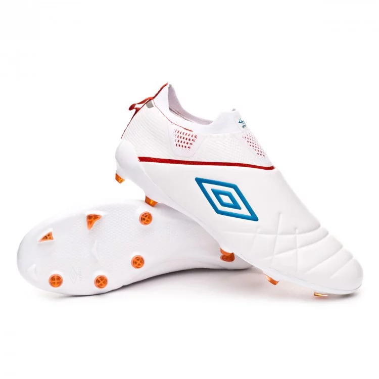 post card bota-umbro-meduasae-iii-elite-fg-white-ibiza-blue-cherry-tomato-0.webp