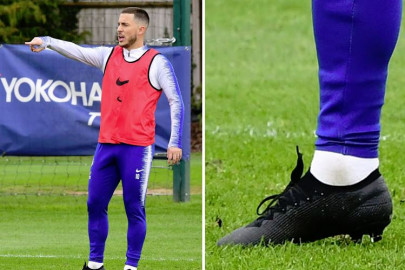 HAZARD E CIA COM BOTAS BLACKOUT. ESTAMOS PERANTE NOVIDADES DA NIKE?