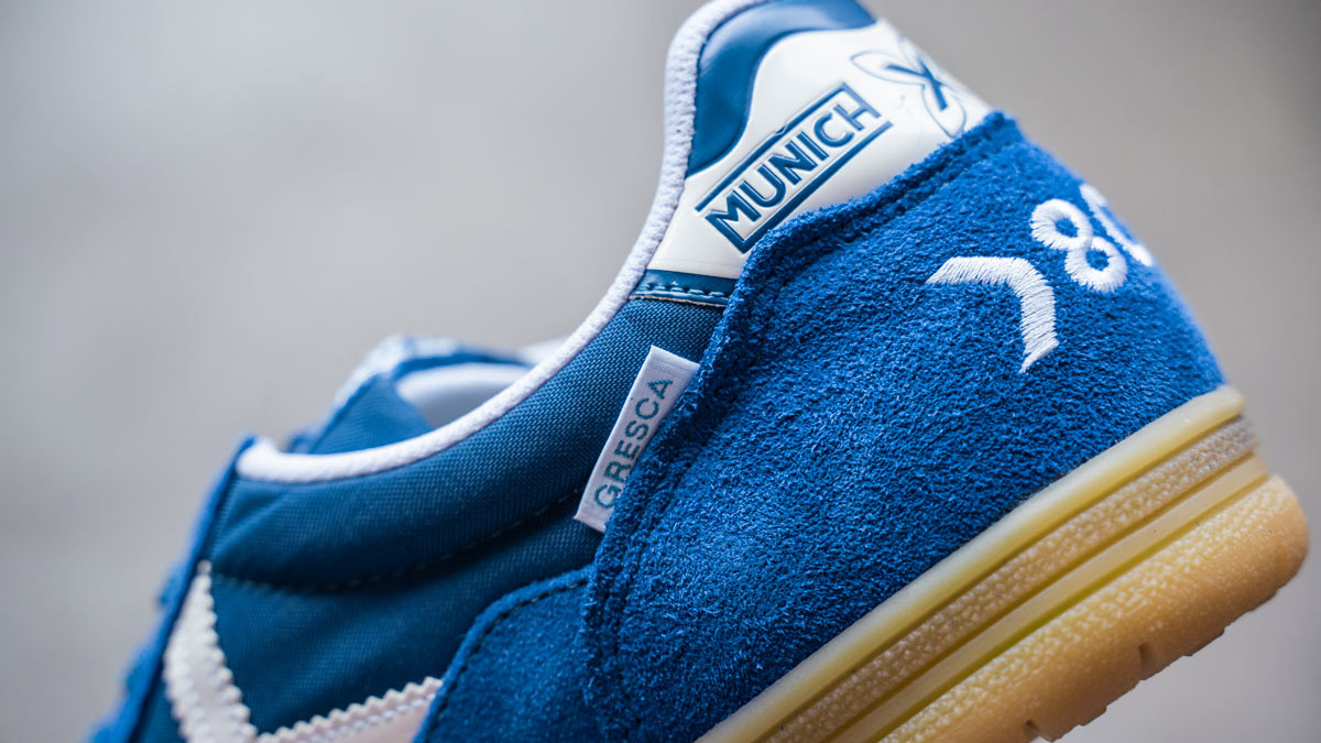Zapatilla de fútbol sala Munich Gresca 80 Aniversario - Blogs - Fútbol  Emotion
