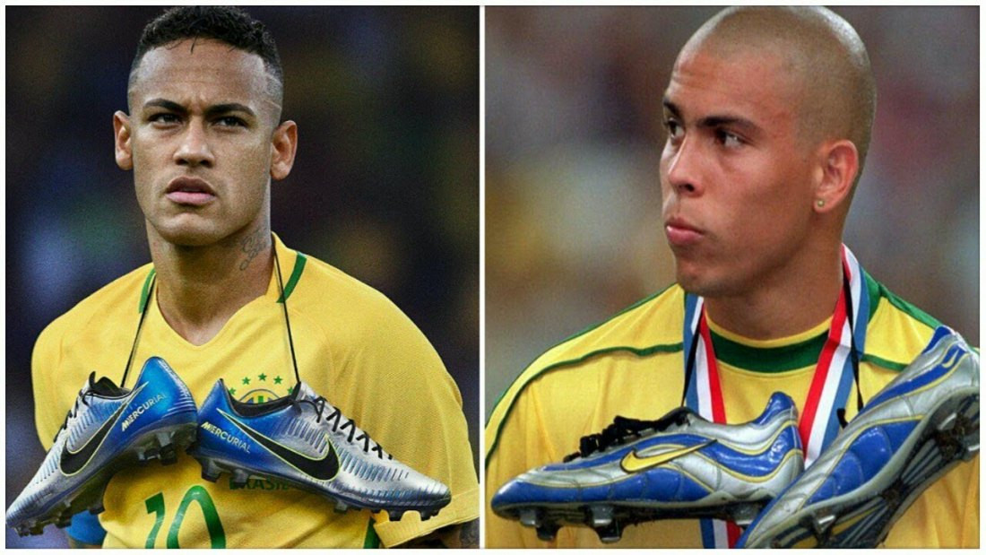 chuteira do neymar no santos