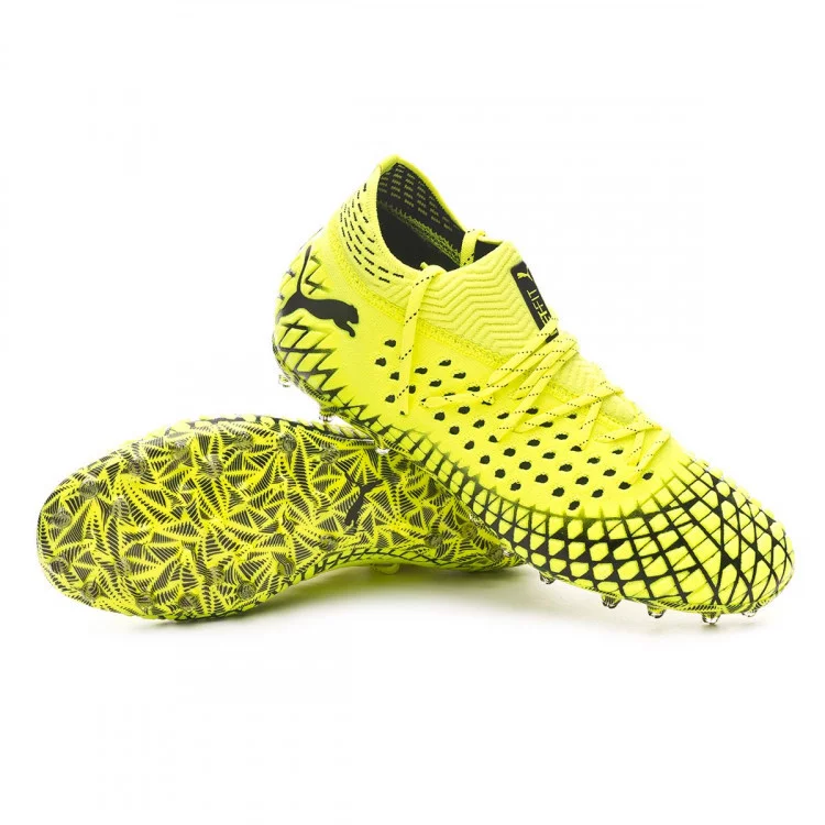 post card bota-puma-future-4.1-netfit-mg-yellow-alert-puma-black-0_0.webp