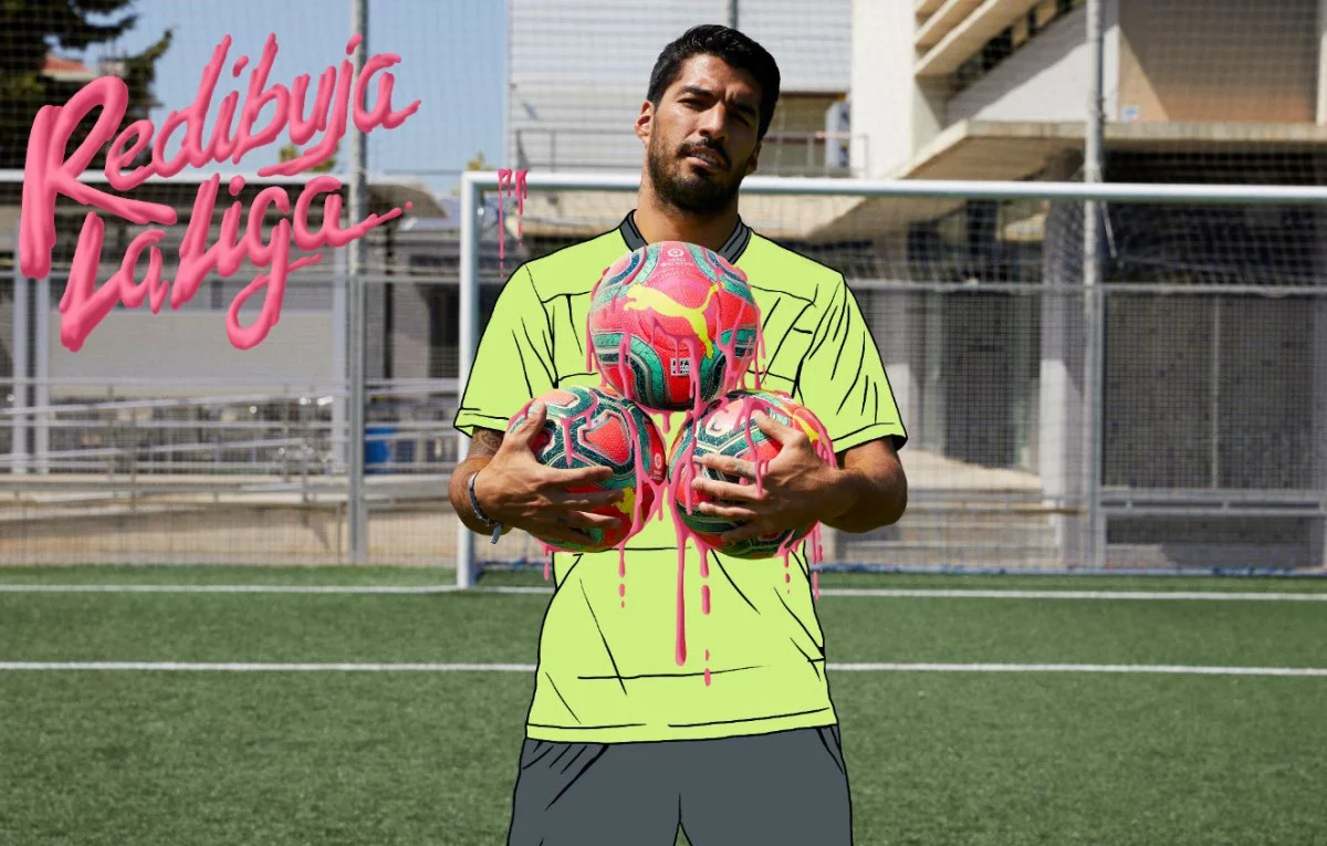 post card Balón-de-Laliga-Rosa-5.webp
