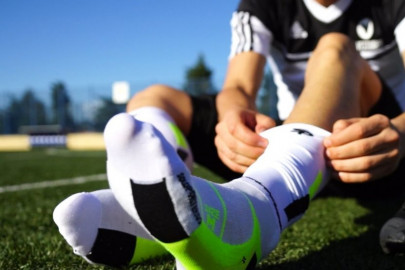 How do I keep my socks from falling down?