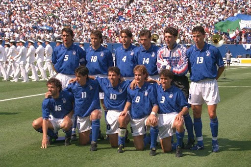 MAGLIA HOME ITALIA NIKE 1995