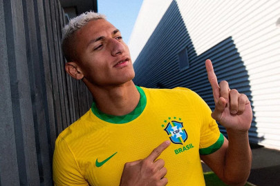 La camiseta de Brasil para la Copa América