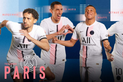 Nueva camiseta "away" para el PSG