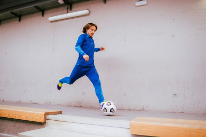 Un día con Luka Modrić
