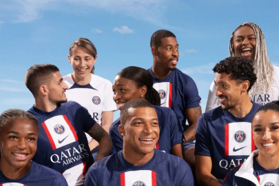 A nova camisola do PSG