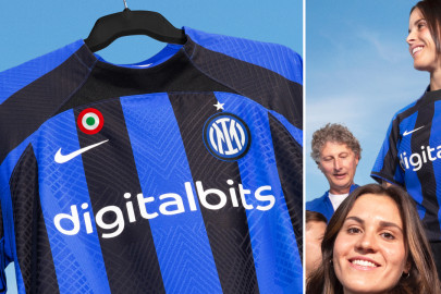 La nuova maglia dell\'Inter 22/23