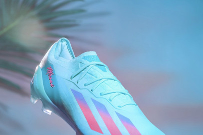Novas chuteiras para Leo Messi  “bienvenido a Miami”