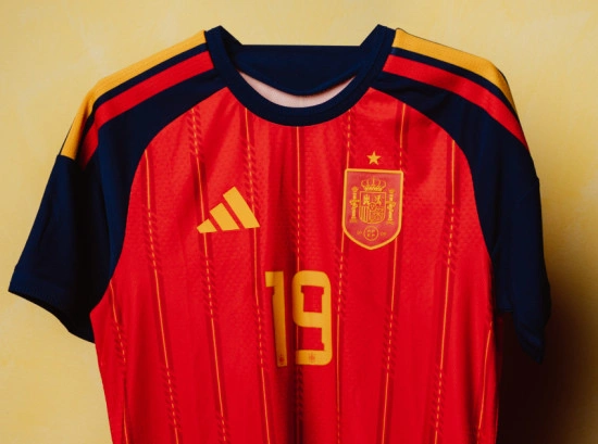 card Spain's jersey for the 2026 World Cup