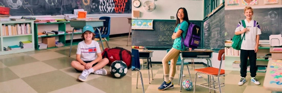 card The most football-mad back to school