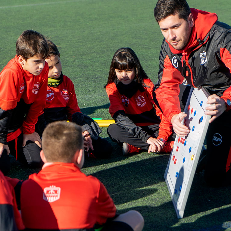 Clinics de jugadores de Fútbol Emotion Academy