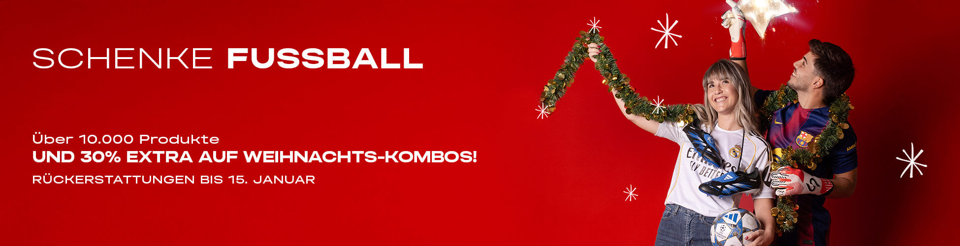 Weihnachten bei Fútbol Emotion