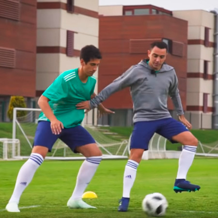 Masterclass with Xavi Hernández