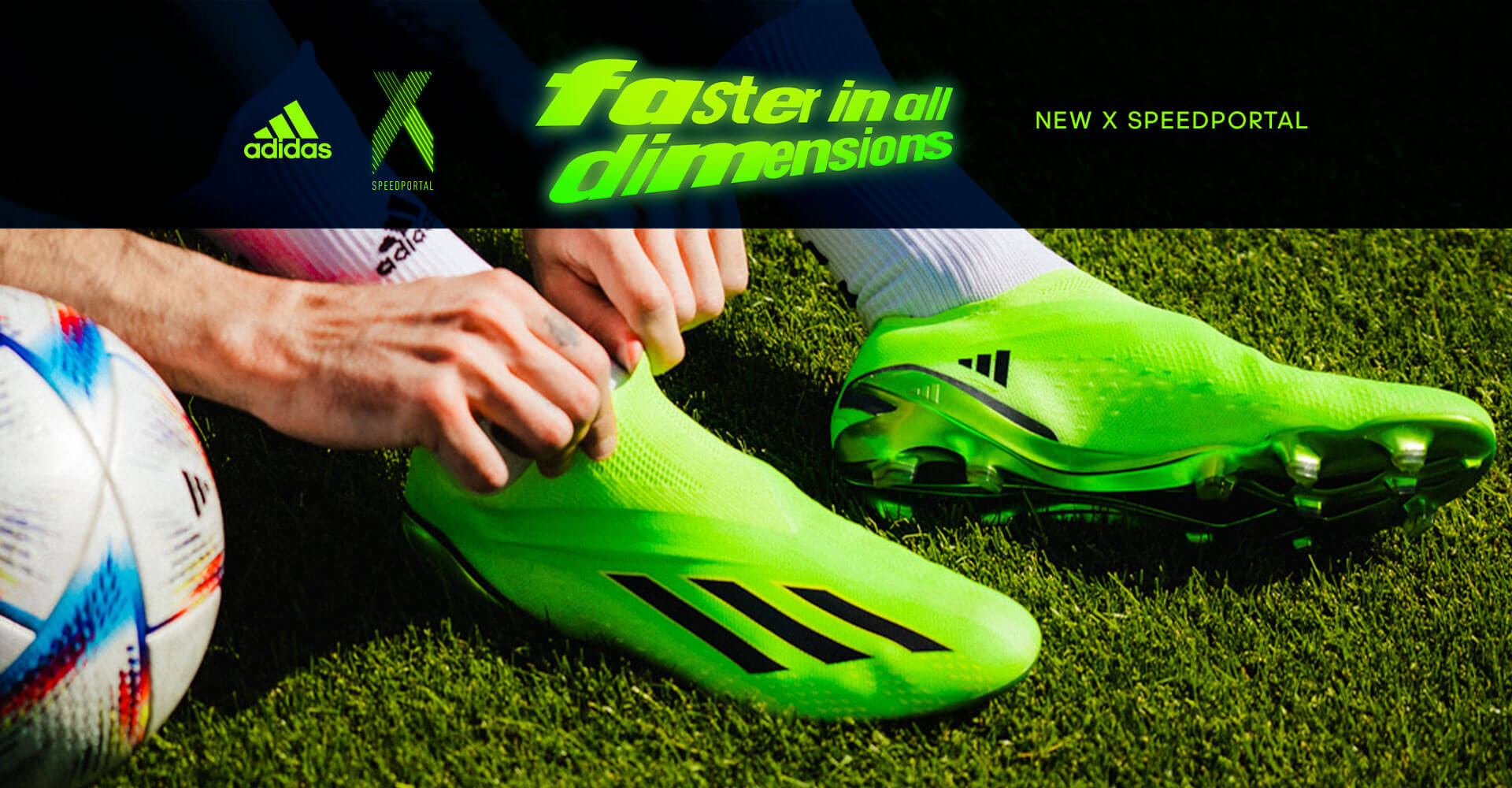 adidas X Speed Portal 4 Turf - Amarillo - Botas Fútbol Junior