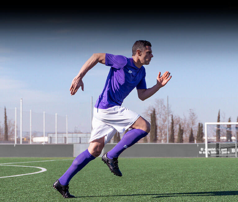 Malla SP Fútbol Larga Térmica Niño Azul Celeste - Fútbol Emotion